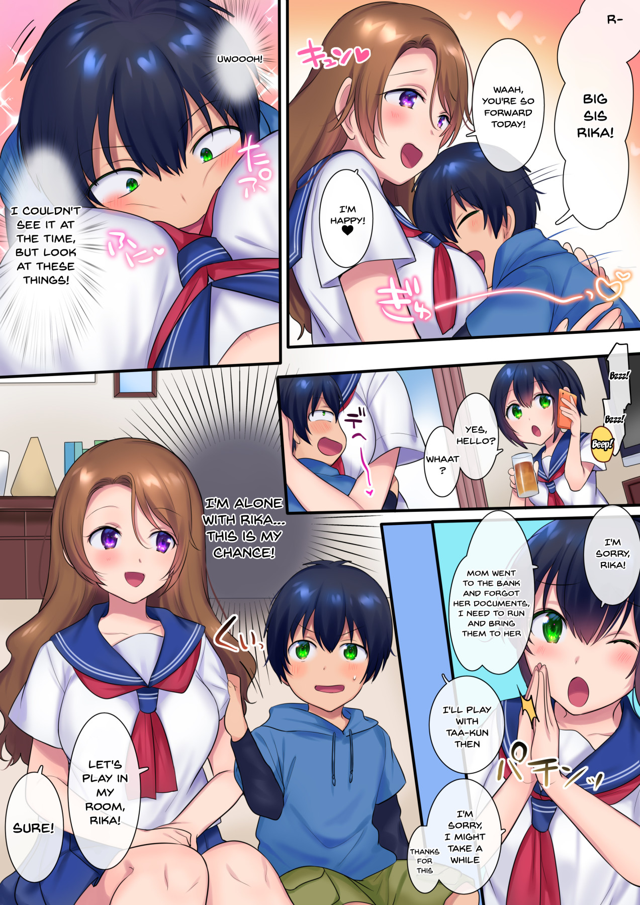 Hentai Manga Comic-I Went Back In Time To Do NTR With My Beloved Onee-san-Read-10